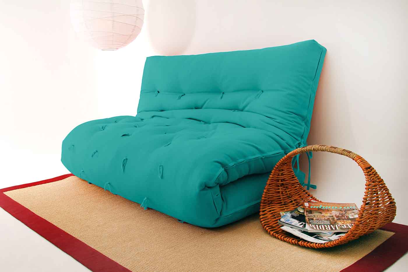 Futon modelo S casal TECIDO IMPERMEÁVEL Sofá Cama Futon