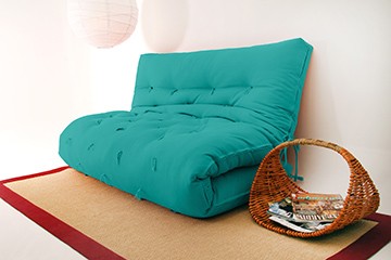 Sofá Cama Futon Casal Sem Base - Tecido Impermeável Sofá Cama Futon Casal Sem Base - Tecido Impermeável