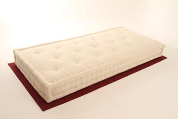 Colchão Futon Solteiro - Tecido Impermeável